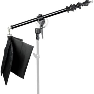 Pixapro 66-160cm Heavy Duty Boom Arm with Light Stand